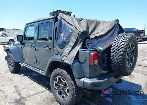 2017 Jeep Wrangler Unlimited Rubicon Hard Rock 4X4 из США, поврежденный, VIN 1C4BJWFG6HL574013